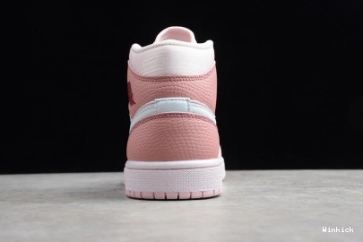 PINK JORDAN (W) 1 CW5379-600 DIGITAL MID 0723